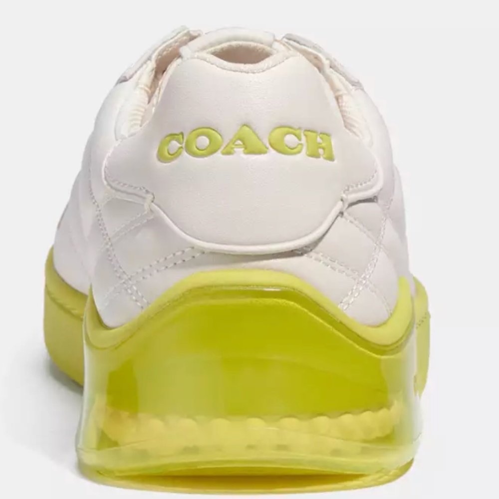 New Coach Men's Citysole Court White Sneakers - Picture 8 of 8